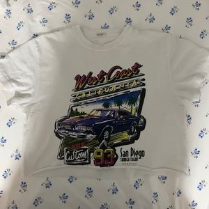 BRANDY MELVILLE/ JOHN GALT cropped tee